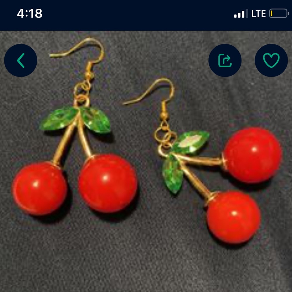 Cherry Earrings